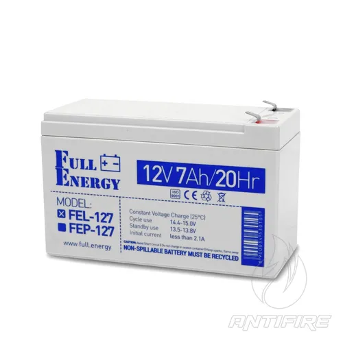 Акумулятор гелевий 12В 7Ah для ДБЖ Full Energy FEL-127 