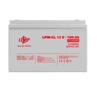 Акумулятор гелевий LPM-GL 12V - 100 Ah5.0 — Блоки живлення та АКБ