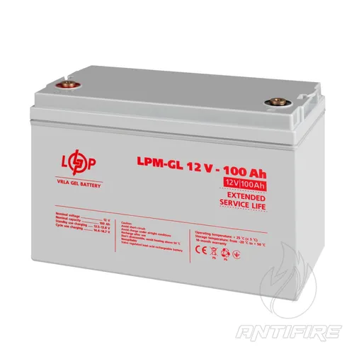Акумулятор гелевий LPM-GL 12V - 100 Ah5.0  (фото 3)