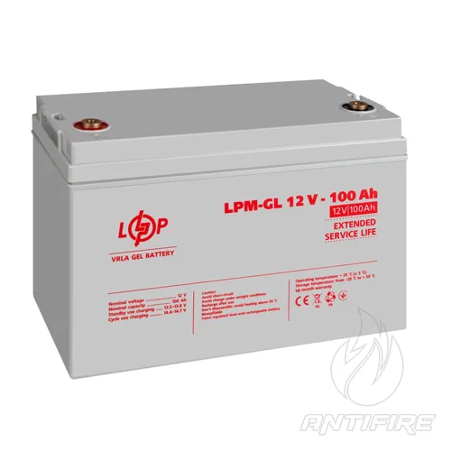 Акумулятор гелевий LPM-GL 12V - 100 Ah5.0  (фото 4)