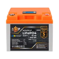 Акумулятор LogicPower LiFePO4 12V, 50 Ah BMS 50A 25A пластик thumb-5