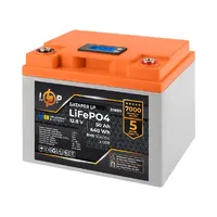 Акумулятор LogicPower LiFePO4 12V, 50 Ah BMS 50A 25A пластик thumb-6