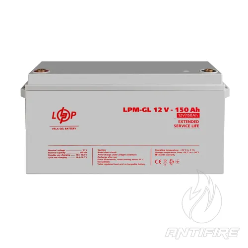 Акумулятор гелевий LPM-GL 12V - 150 Ah  (фото 2)
