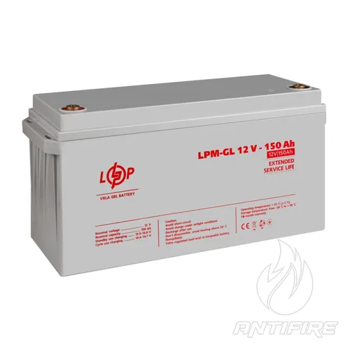 Акумулятор гелевий LPM-GL 12V - 150 Ah  (фото 4)