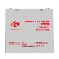Акумулятор гелевий LPM-GL 12V - 45 Ah — Блоки живлення та АКБ