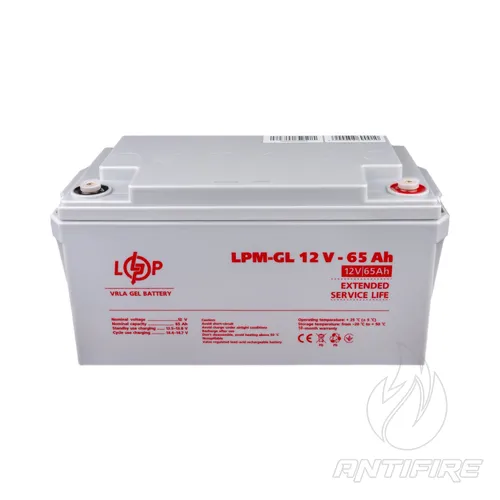 Акумулятор гелевий LPM-GL 12V - 65 Ah  (фото 2)