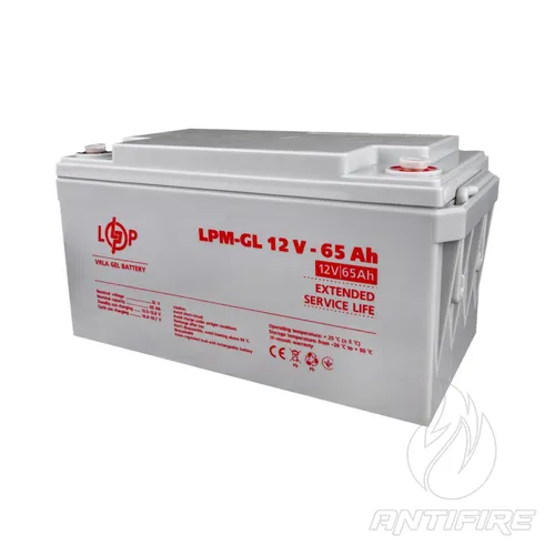 Акумулятор гелевий LPM-GL 12V - 65 Ah  (фото 3)