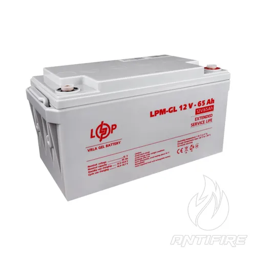 Акумулятор гелевий LPM-GL 12V - 65 Ah  (фото 4)