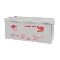 Акумулятор гелевий LPM-GL 12V - 200 Ah thumb-3