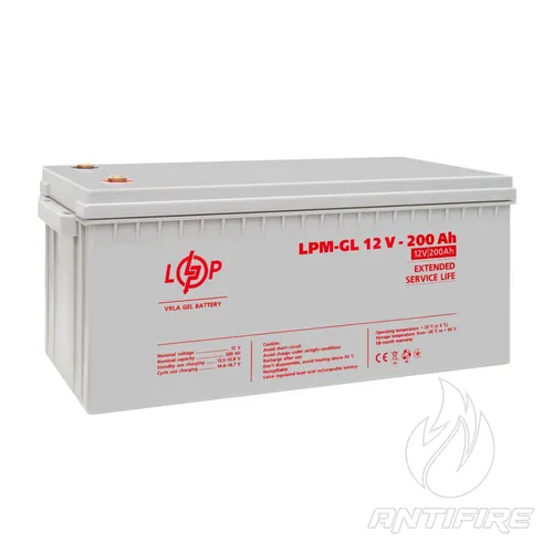 Акумулятор гелевий LPM-GL 12V - 200 Ah  (фото 4)
