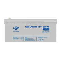 Акумулятор мультигелевий LPM-MG 12V - 200 Ah — Блоки живлення та АКБ