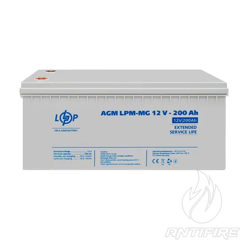 Акумулятор мультигелевий LPM-MG 12V - 200 Ah  (фото 2)