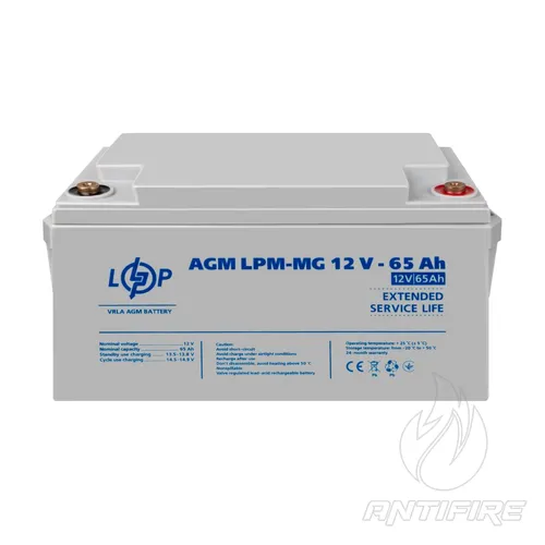 Акумулятор мультигелевий LPM-MG 12V - 65 Ah  (фото 2)