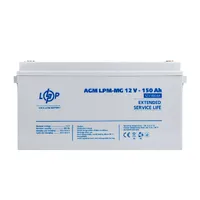 Акумулятор мультигелевий LPM-MG 12V - 150 Ah — Блоки живлення та АКБ