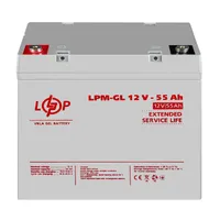 Акумулятор гелевий LPM-GL 12V - 55 Ah thumb-2