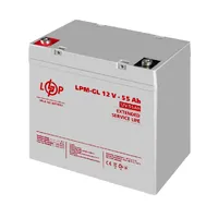 Акумулятор гелевий LPM-GL 12V - 55 Ah thumb-4