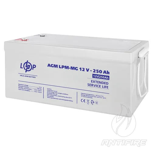 Акумулятор мультигелевий LPM-MG 12V - 250 Ah 