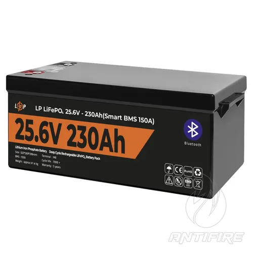 Акумулятор LogicPower LiFePO4 25,6V - 230 Ah Smart BMS 150А з BT пластик  (фото 2)