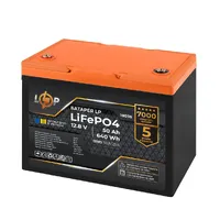 Аккумулятор LogicPower LiFePO4 12V, 50 Ah BMS 50A/25A 18036 thumb-2
