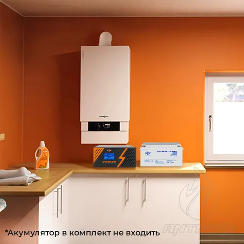 ДБЖ LogicPower 12V LPM-PSW-1500VA (1050Вт) Black  (фото 9)