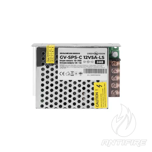 Імпульсний блок живлення GV-SPS-C 12V5A-LS (60W) 