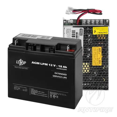 Блок безперебійного живлення з АКБ GV-007-UPS-A-1203-8A-18Ah 