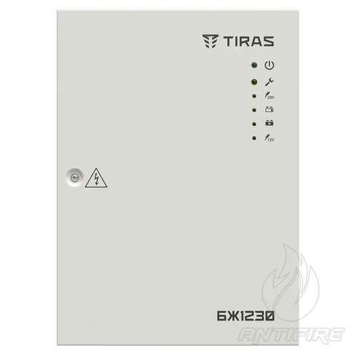 Блок живлення Tiras  БЖ1230 для пожежної сигналізації 