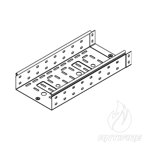 Лоток листовий перфорований 50х100х3000  (фото 3)
