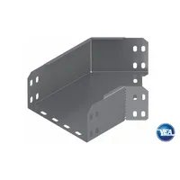 Кут горизонтальний 45 °, 100х600 — Кабельні лотки