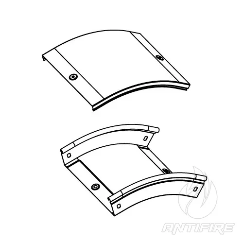 Кут вертикальний зовнішній CD45 80x200  (фото 3)