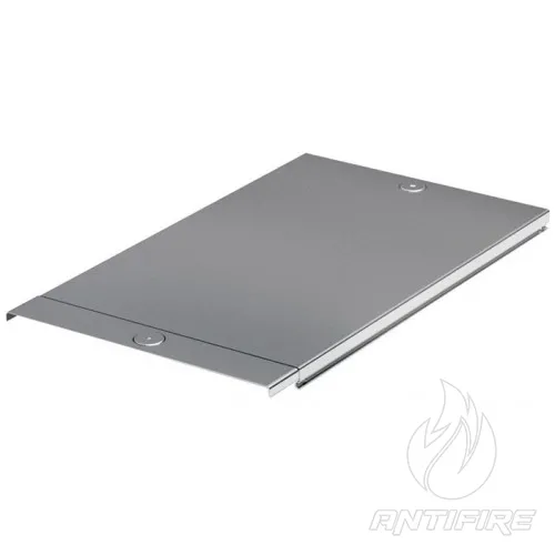 Кришка на лоток із заземленням основа 100 мм 