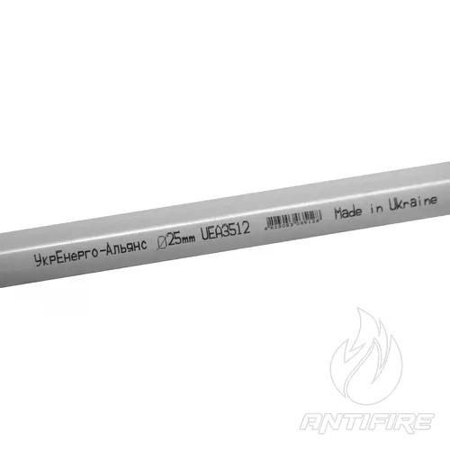 Труба жесткая гладкая с раструбом д.25 мм. 