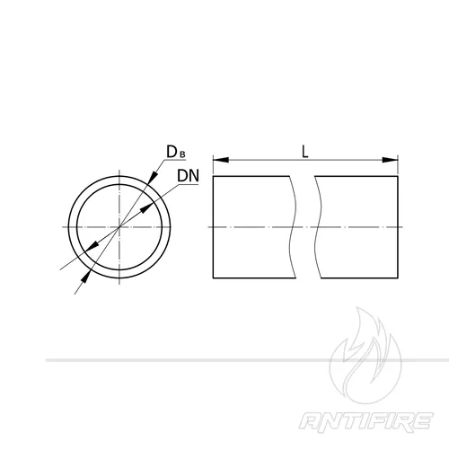 Труба ПВХ жорстка гладка д.50 мм, Light  (фото 2)