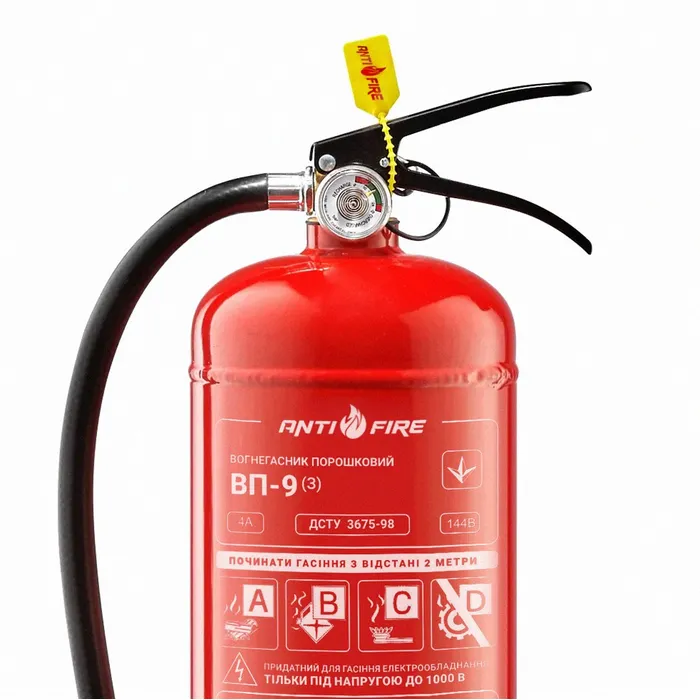 Огнетушитель порошковый ОП-9 (ВП-9)  (фото 2)