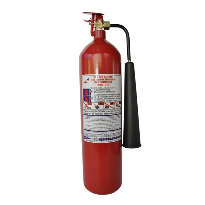 Вогнегасник вуглекислотний Пожарка ВВК-3,5 (ОУ-5) 