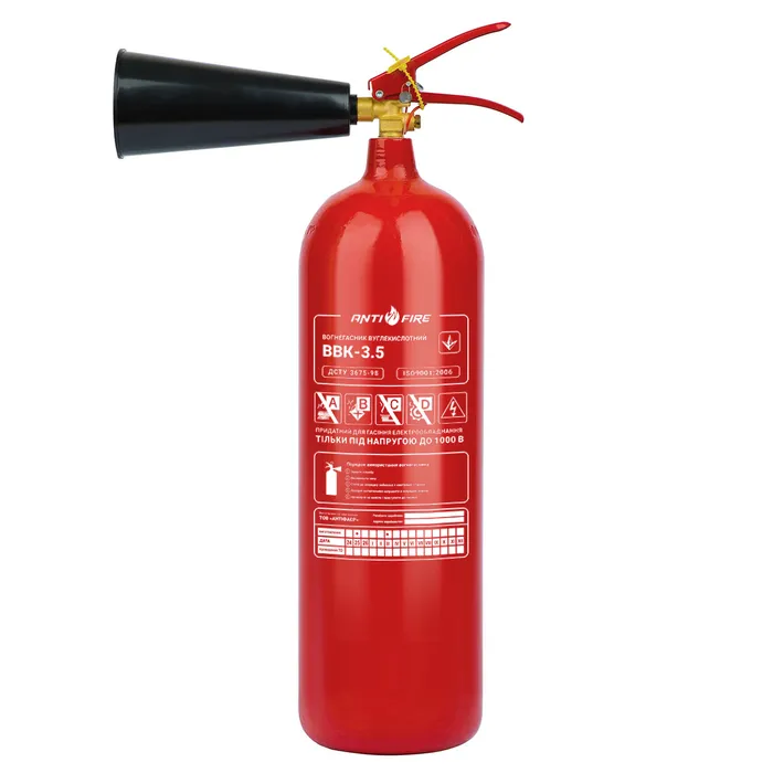 Огнетушитель углекислотный ВВК-3,5 (ОУ-5) 