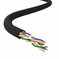 Кабель симетричний Укрпожкабель LANTRIA U/UTP 4×2×0,51 Cat. 5e PE — Негорючий та вогнестійкий