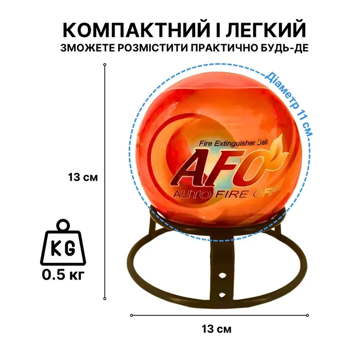 Автоматический огнетушитель AFO Fire Ball 0,5  (фото 2)