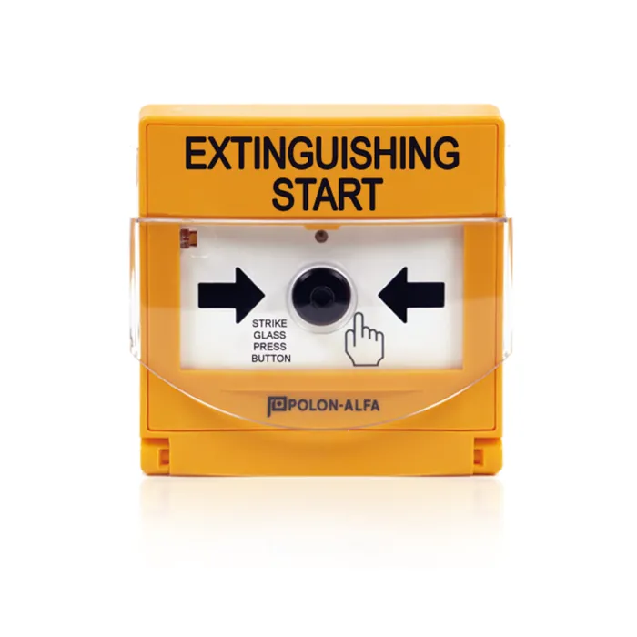 Кнопка керування пожежогасінням PU-61 Polon Alfa 