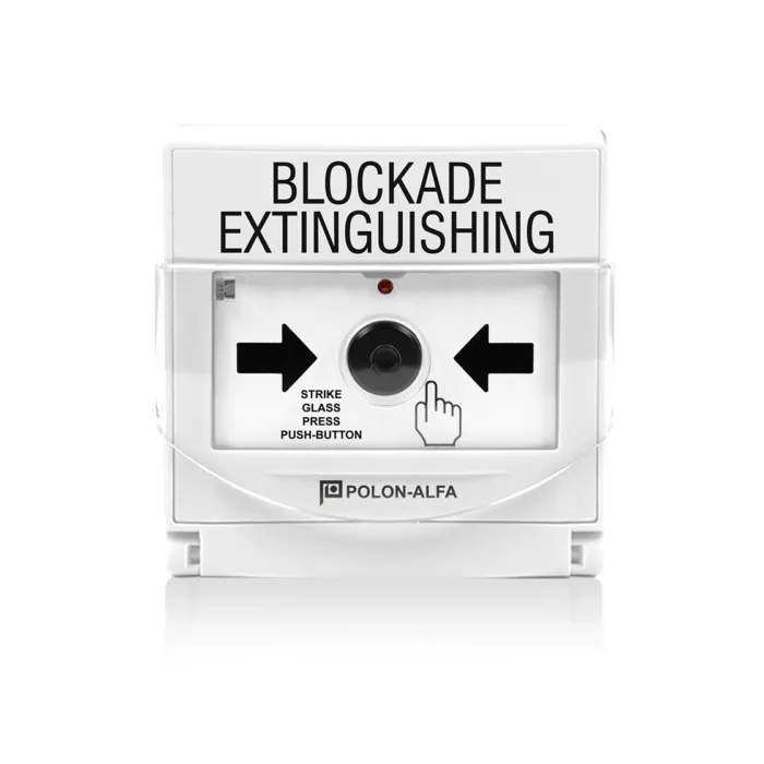Кнопка керування пожежогасінням PB-61 Polon Alfa 