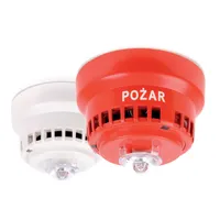 Оповіщувач пожежний світлозвуковий адресний з голосовим повідомленням SAB-3006-6WW Polon Alfa — Оповіщувачі та таблички