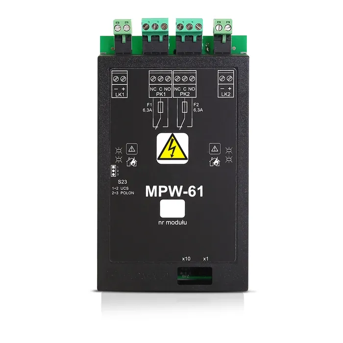 Модуль високовольтних релейних виходів MPW-61 Polon Alfa 