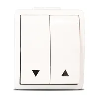 Вимикач щоденної вентиляції вбудованого монтажу PP-62 Polon Alfa — Протидимний захист