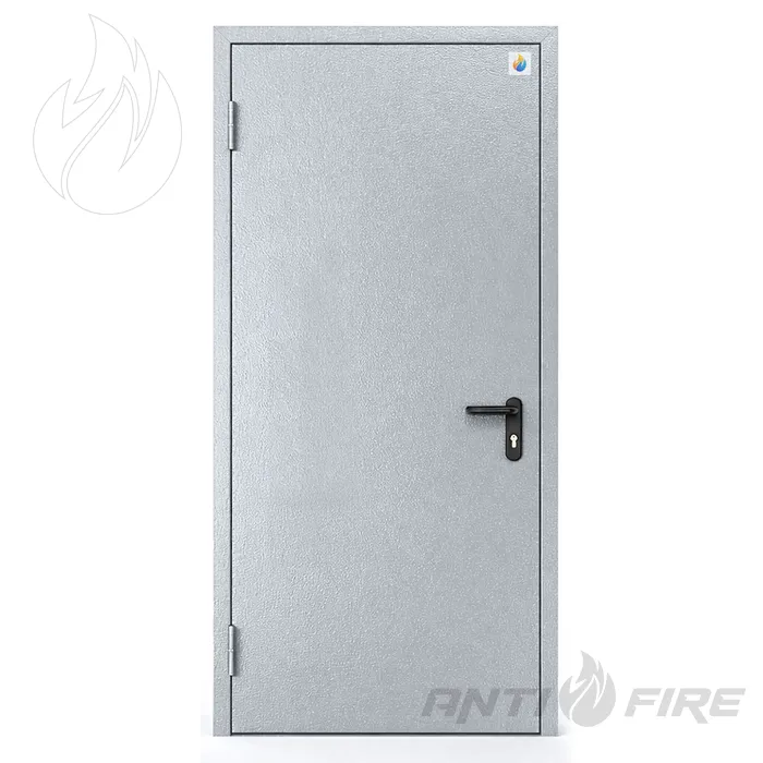 Двері протипожежні одностулкові металеві глухі  EI60 