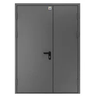 Двері протипожежні двостулкові нерівнопільні металеві глухі EI30 — Двері EI30