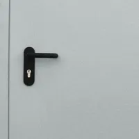 Двері протипожежні одностулкові металеві зі склінням EI90 thumb-2