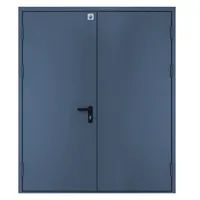 Двері протипожежні двостулкові металеві глухі EI90 — 