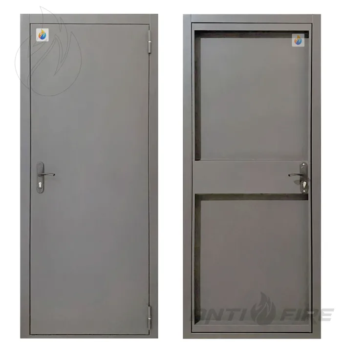 Двері вхідні технічні однолистові 860х2050 мм 