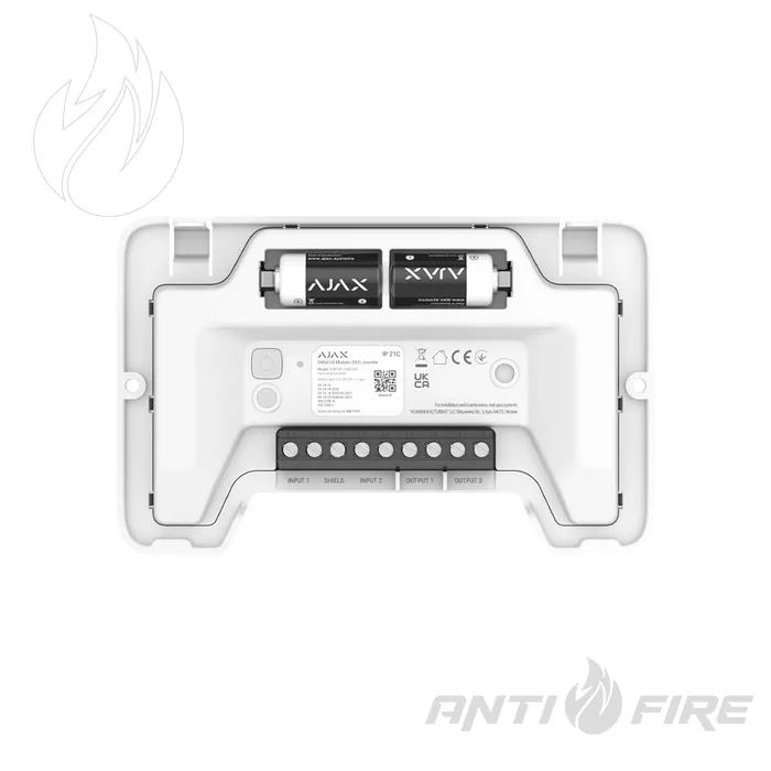Модуль розширення Ajax EN54 I O Module 2X2 Jeweller white  (фото 6)