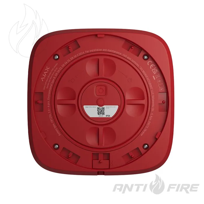 Пожежний оповіщувач Ajax EN54 FireProtect Sounder Jeweller red  (фото 5)